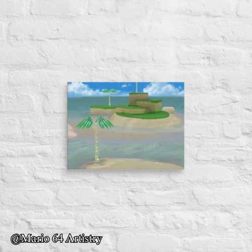 Island World Canvas