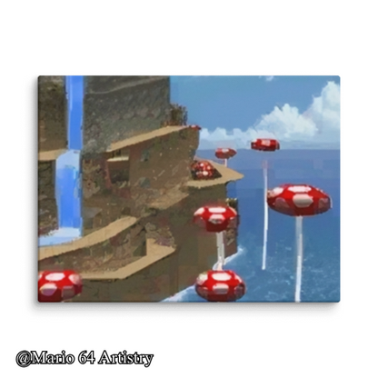 Mushroom Island Canvas